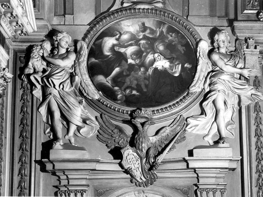 Angeli reggistemma - Chiesa di S. Maria in Traspontina, Roma
